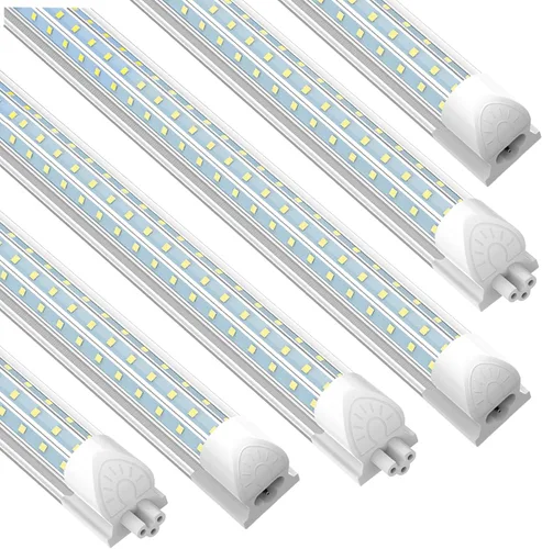 Vista 12 de SHOPLED Luz LED para tienda de 4 pies, 50 W 5000 K luz blanca diurna 8 pies 6000 K