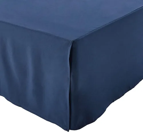 Vista 11 de Amazon Basics Falda de cama plisada ligera, individual, blanco brillante, sólido, (paquete de 8)