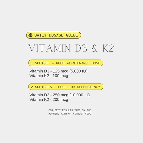 Vista 4 de Vitamina D3 K2, 10000 UI de vitamina D3 con K2 MK-7 200 mcg, suplemento D3 K2 para apoyo óseo y absorción de calcio, 180 cápsulas blandas
