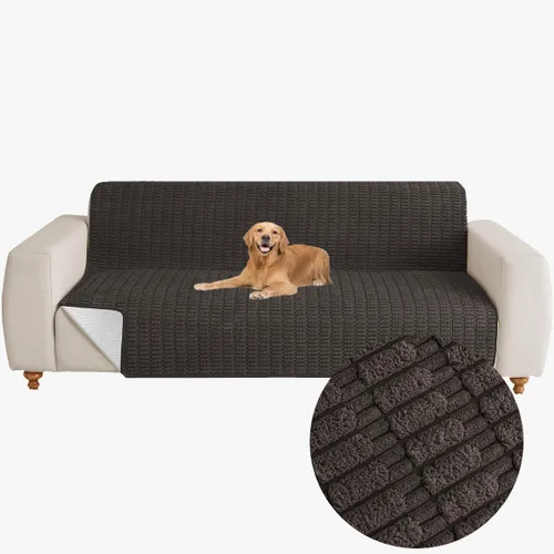 Vista 10 de Muamar Funda para Cama de Perro Protector de Sofá, Fundas de Sofá Antideslizantes Impermeables para Sala de Estar Fundas de Sofá, Tapete de Sofá
