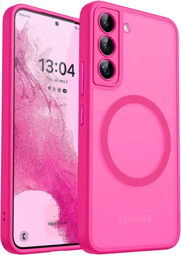 Vista 36 de CANSHN Funda diseñada para Samsung Galaxy A16-5G [protección completa de la cámara] [compatible con Magsafe] funda protectora trasera translúcida