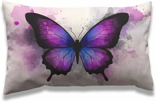Vista 16 de AOYEGO Funda de almohada decorativa 12x20 pulgadas con diseño de aguacate haciendo ejercicio con aro hula hoop, fundas de almohada rectangulares