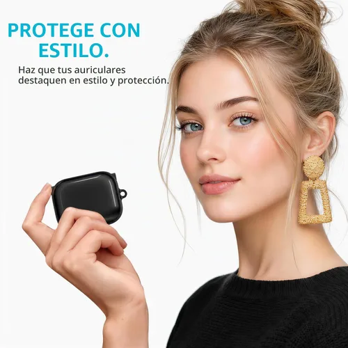 Vista 8 de Funda transparente para Anker Soundcore P30i, color negro