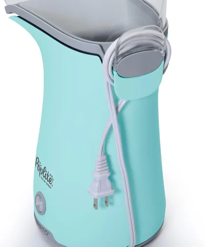 Vista 4 de Presto 04867 Poplite Plus Hot Air Popcorn Popper - Taza Medidora Incorporada + Derrite Mantequilla, Fácil de Limpiar, Enrollador de Cable