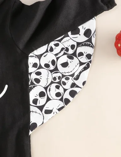 Vista 6 de Mameluco para bebé recién nacido, traje de Halloween, conjunto de regalo