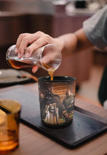 Vista 7 de Morphing Mugs Star Wars - The Book of Boba Fett - Un nuevo comienzo - Una taza sensible al calor de 16 onzas - Imagen completa revelada cuando se