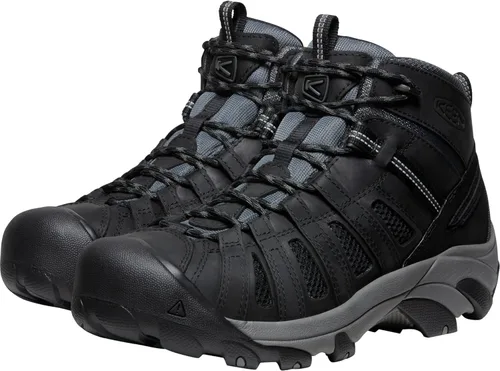 Vista 2 de KEEN Utility Bota de trabajo para hombre Flint Mid con puntera de acero