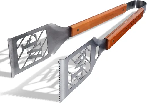 Vista 59 de YouTheFan NCAA Grill-A-Tong - Pinzas para barbacoa de acero inoxidable cortadas con láser