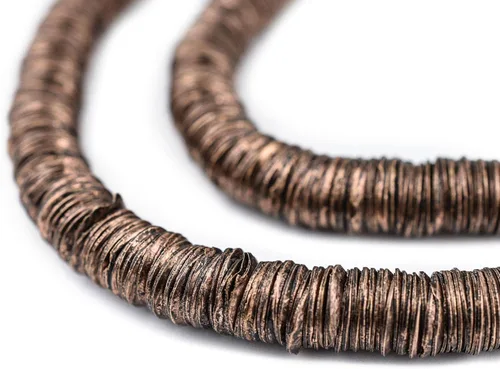 Vista 9 de TheBeadChest - Cuentas de cobre envejecido entrelazadas (0.157 in)