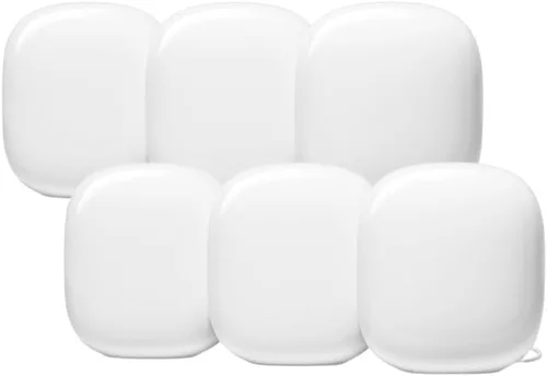 Vista 10 de Google Nest WiFi Pro - Wi-Fi 6E - Sistema Wi-Fi confiable para el hogar con velocidad rápida y cobertura para todo el hogar - WPS - Enrutador