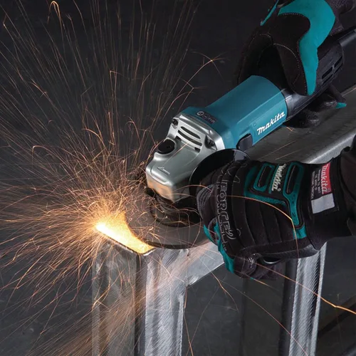 Vista 4 de Makita HR2641X1 SDS-PLUS Martillo giratorio AVT de 3 modos de velocidad variable con caja y amoladora angular de 4-1/2", 1