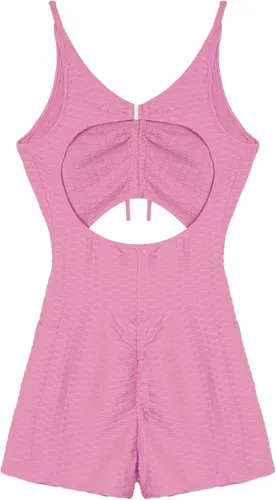 Vista 4 de YUUMIN Maillot sin mangas para mujer, para yoga, baile, gimnasia
