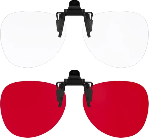 Vista 23 de Eyekepper Blue Light Clip on Glasses, Blocking UV Ray, Anti Glare 63 * 50MM