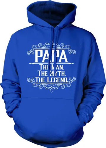 Vista 11 de Papa The Man, The Myth, The Legend - Sudadera unisex con capucha