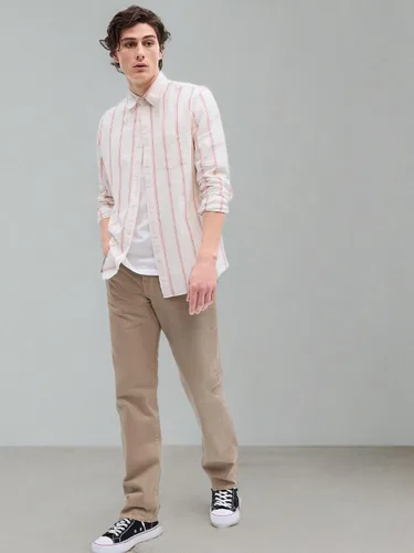 Vista 2 de Gap Vaqueros Orginal Straight Fit para Hombre Fósil