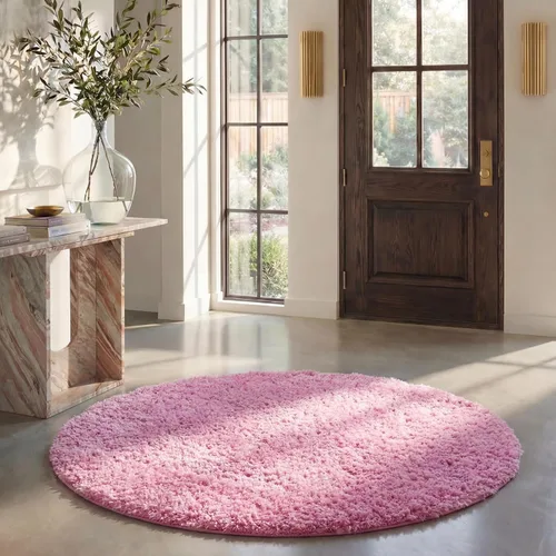 Vista 67 de SAFAVIEH Colección August Shag - Alfombra de área de 6 x 9 pies, color lila, diseño sólido, no desprende pelusa y de fácil cuidado, grosor de 1.2