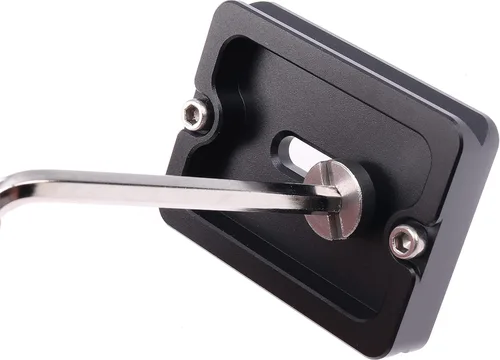 Vista 4 de Fotga PU50 50mm/1.96in Aluminio Arca Swiss Mount Placa de liberación rápida con montaje de tornillo de 1/4 "para cabeza de bola de trípode de cámara