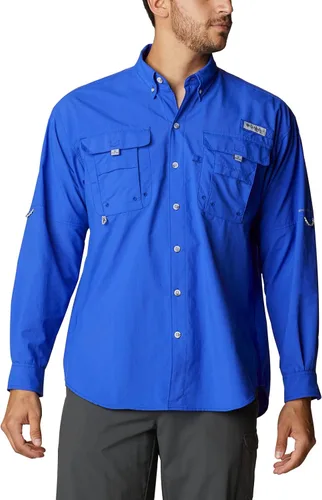 Vista 42 de Columbia Camisa de pesca PFG Bahama II de manga larga para hombre
