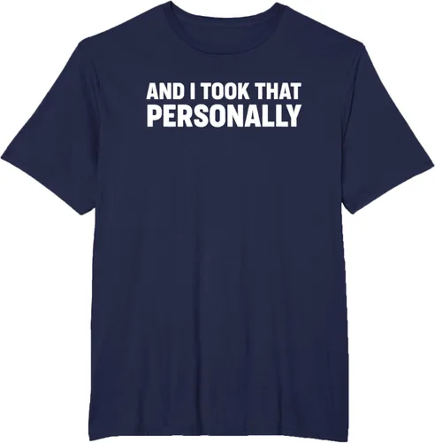Vista 12 de And I Took That Personally - Camiseta divertida de baloncesto, Negro