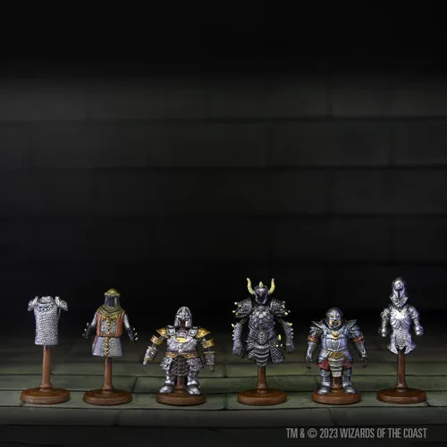 Vista 6 de WizKids Iconos de D&D de los reinos: fichas de armadura mágica