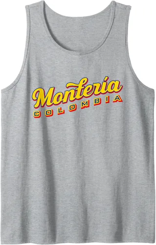 Vista 7 de Montería Colombia Tank Top