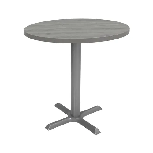 Vista 16 de Factory Direct Partners Mesa redonda tipo bistró de 30 pulgadas, mesa de comedor moderna, café, mesa de cóctel para espacios pequeños, parte Madera