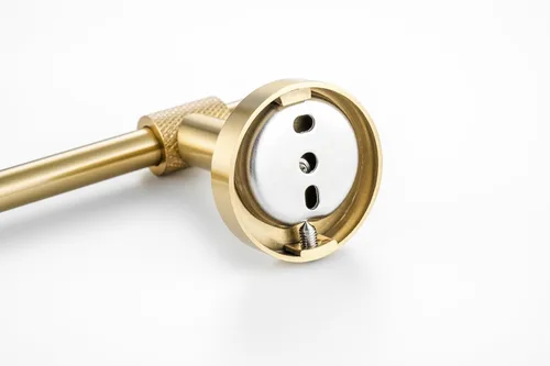 Vista 9 de Toallero individual – Serie Avant, colgador de toallas de baño de acero inoxidable, resistente, barra individual montada en la pared con diseño
