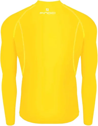 Vista 4 de 1Bests Conjunto deportivo para hombre, camiseta de compresión y pantalones ajustados para la piel, manga larga, secado rápido, para gimnasio, yoga