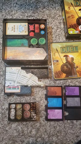Vista 4 de Inserto para 7 maravillas Duelo +Expansiones (Panteón y Ágora)