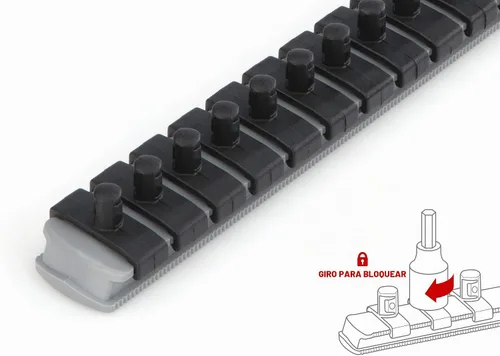 Vista 8 de TEKTON Phillips/SHB90104 - Juego de llaves de vaso ranuradas, 8 piezas