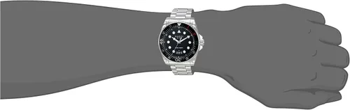 Vista 2 de Gucci Reloj de acero inoxidable de cuarzo suizo de plata para hombre Modelo YA136208
