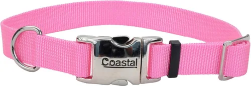 Vista 36 de Coastal Collar de perro ajustable para mascotas con hebilla de metal, cómodo collar de perro resistente a la decoloración con cierre a presión Negro