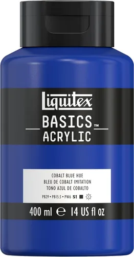 Vista 119 de Liquitex - Pintura acrílica BASICS, tubo de 4 onzas, tono azul cobalto