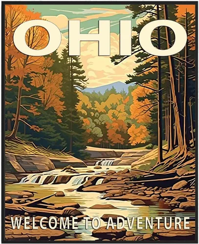 Vista 38 de Póster artístico de Alaska, decoración artística de paisaje retro de Estados Unidos, pintura de montaña y paisaje de aventura para dormitorio, sala