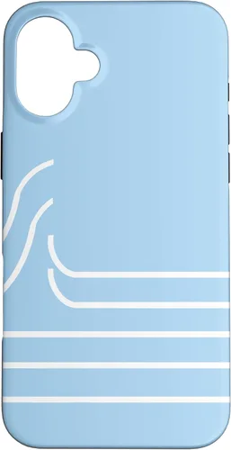 Vista 22 de Minimalist Waves Ocean Retro Waves Sea Case for iPhone 16