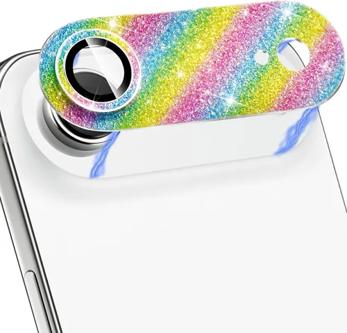 Vista 16 de Protector de Lente de Cámara para iPhone 14 / iPhone 14 Plus Película de Cubierta de Cámara de Metal, Vidrio Templado 9H, Antiarañazos, Compatible