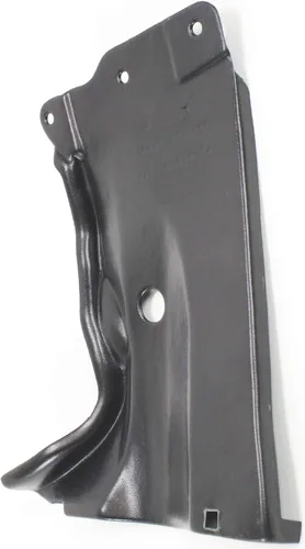 Vista 6 de Evan Fischer Juego de protectores contra salpicaduras para motor compatible con Mazda 3 2004-2009, se adapta a Mazda 5 2006-2010, lado trasero