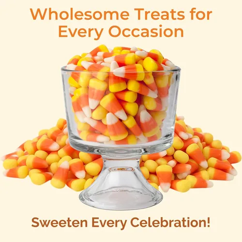 Vista 3 de Sarahs Candy Factory Candy Corn en Frasco, 3 Libras