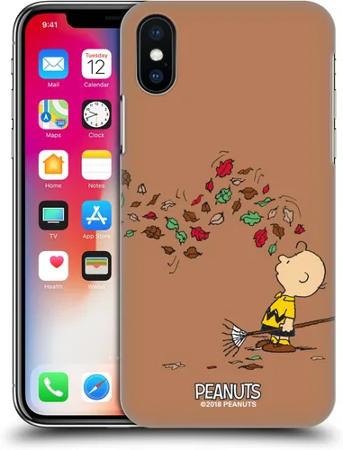 Vista 37 de Carcasa rígida para iPhone 7 y iPhone 8, diseño de cacahuetes, color marrón