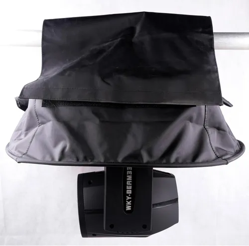 Vista 7 de Cubierta de lluvia para luz de cabeza móvil, cubierta impermeable para cabeza móvil, cubierta Beam 7R para luces móviles impermeables (4 paquetes)
