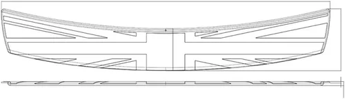 Vista 7 de Protector de parachoques trasero compatible con Dodge Journey 2009-2021