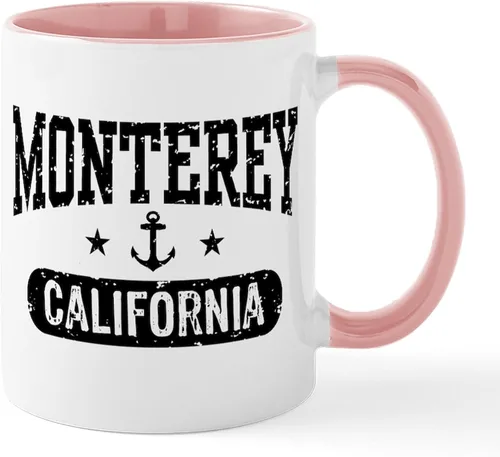 Vista 50 de CafePress Taza de café de cerámica de 11 oz (11.0 fl oz) de San Francisco Blanco - Taza San Francisco