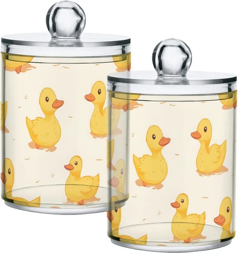 Vista 31 de Juego de 2 dispensadores de bastoncillos de algodón de mármol turquesa, recipiente de almacenamiento para baño, tapa de plástico acrílico, frasco