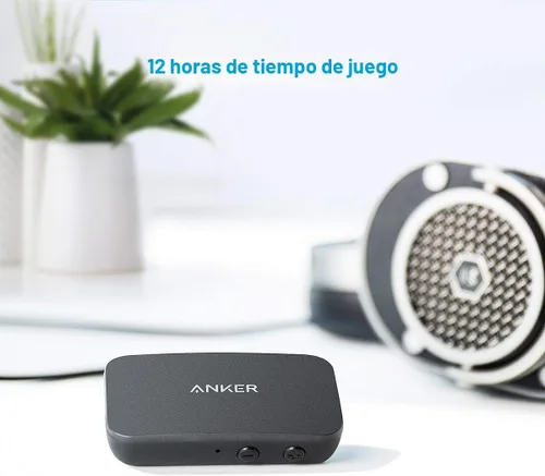 Vista 7 de Anker Soundsync - Receptor Bluetooth para transmisión de música con Bluetooth 5.0, conexión de dispositivo doble, llamadas manos libres, duración