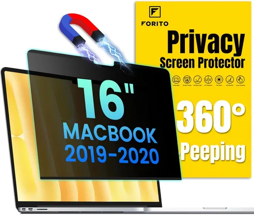 Vista 11 de F FORITO Protector de pantalla magnético de privacidad compatible con MacBook Pro de 13 pulgadas (2016, 2017, 2018, 2019, 2020, 2021, 2022, M1, M2)