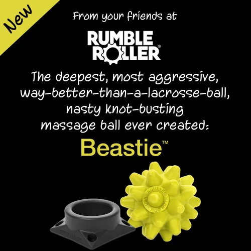 Vista 2 de Bola de masaje RumbleRoller Beastie