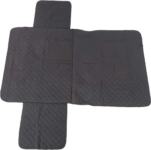 Vista 10 de Funda protectora de sofá para mascotas, tamaño biplaza, impermeable, protector de muebles para perros y gatos, funda de sofá suave para sala