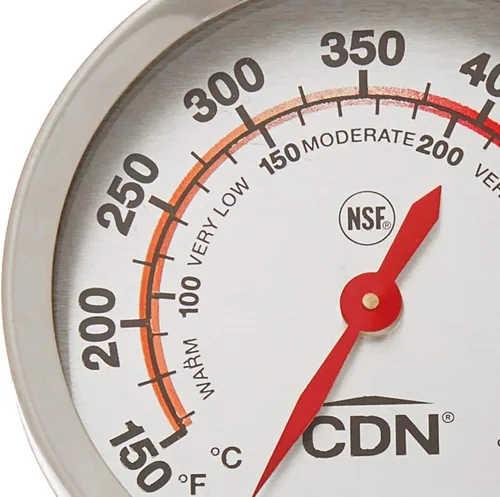 Vista 6 de CDN DOT2 09502000954 ProAccurate - Termómetro para horno 1 EA plateado