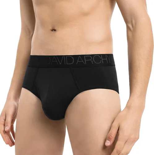 Vista 2 de Calzoncillos de rayón de bambú para hombre, paquete de calzoncillos súper suaves y cómodos