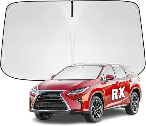Vista 148 de Parasol para parabrisas Acura MDX 2001-2013, protector de parabrisas 300T, bloquea los rayos UV, ajuste personalizado, MDX para parabrisas